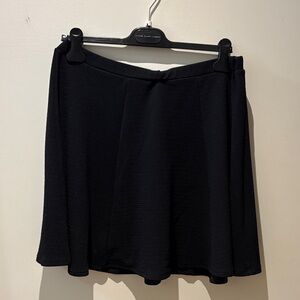 Pink Clove Black Mini Skirt